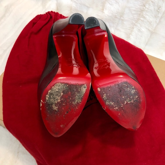 CHRISTIAN LOUBOUTIN HEELS/SIZE 6.5 - Picture 5 of 10
